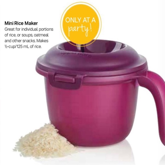Tupperware Mini Micro Rice Cooker - Picture 1 of 9